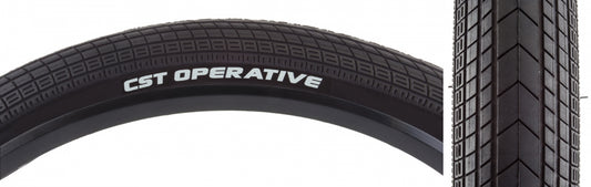 Tire Cstp Operative 20X1.75 Black Wire