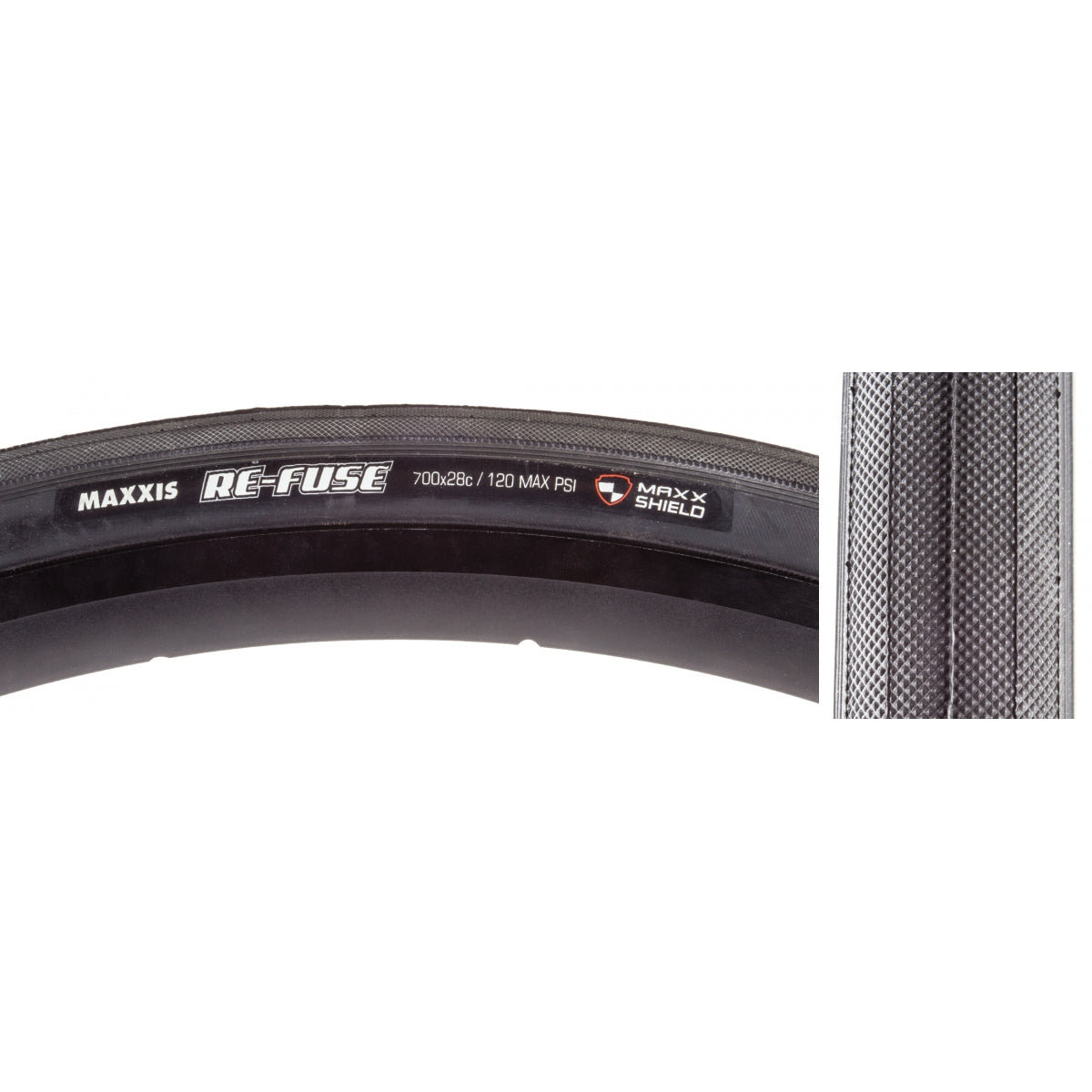 Tire Max Refuse 700X28 Black Fold/60 Sc/Ms