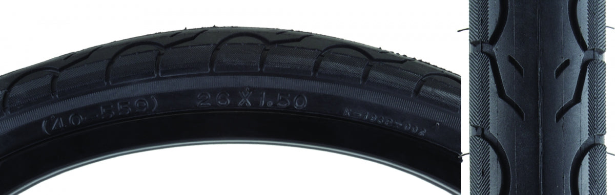 Tire Ken Kwest 26X1.5 Black/Bsk Tandem 100Lb K193 Wire