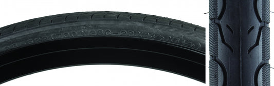 Tire Ken Kwest 700X28 Black/Bk Src/30 Wire 85Psi