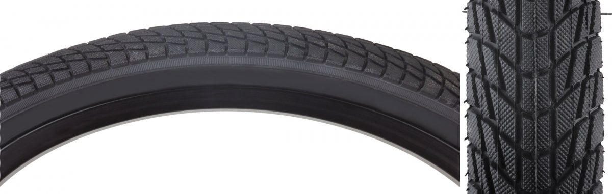 Tire Sunlite 16X1.75 Black/Bk Kontact K841 Wire