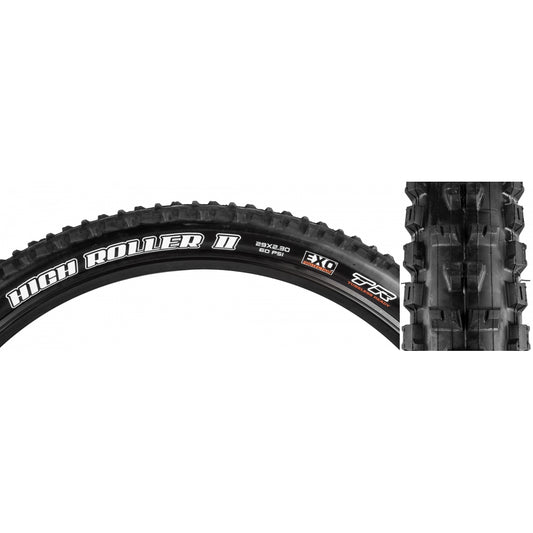 Tire Max Highroller Ii 29X2.3 Black Fold/60 Dc/Exo/Tr