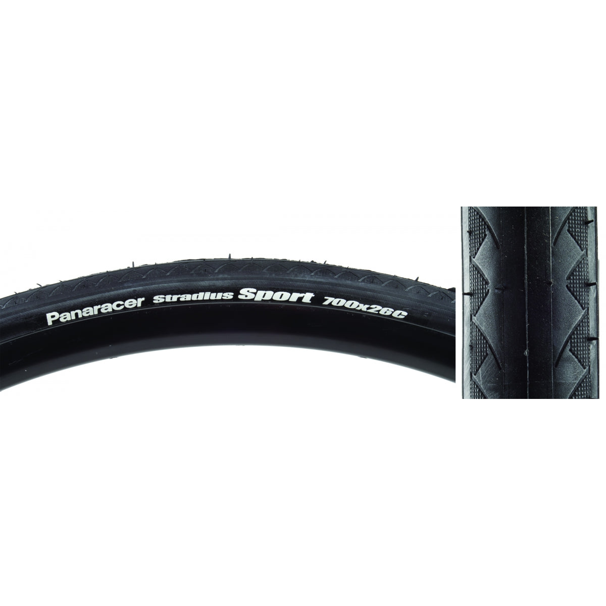 Tire Pan Stradius Sport 700X26 Fold Black/Bk