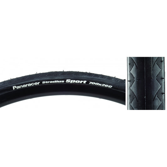 Tire Pan Stradius Sport 700X26 Fold Black/Bk