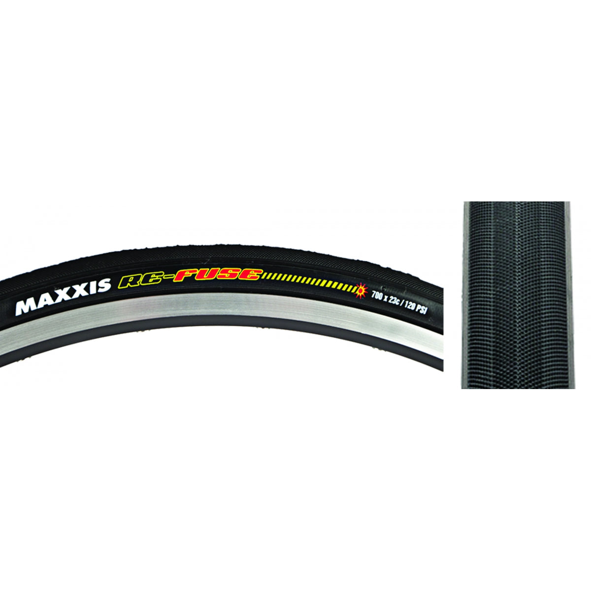 Tire Max Refuse 700X25 Black Fold/60 Sc/Ms