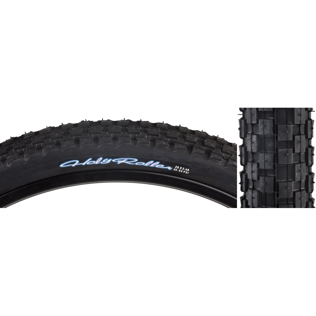 Tire Max Holyroller 26X2.4 Black Wire/60 Sc