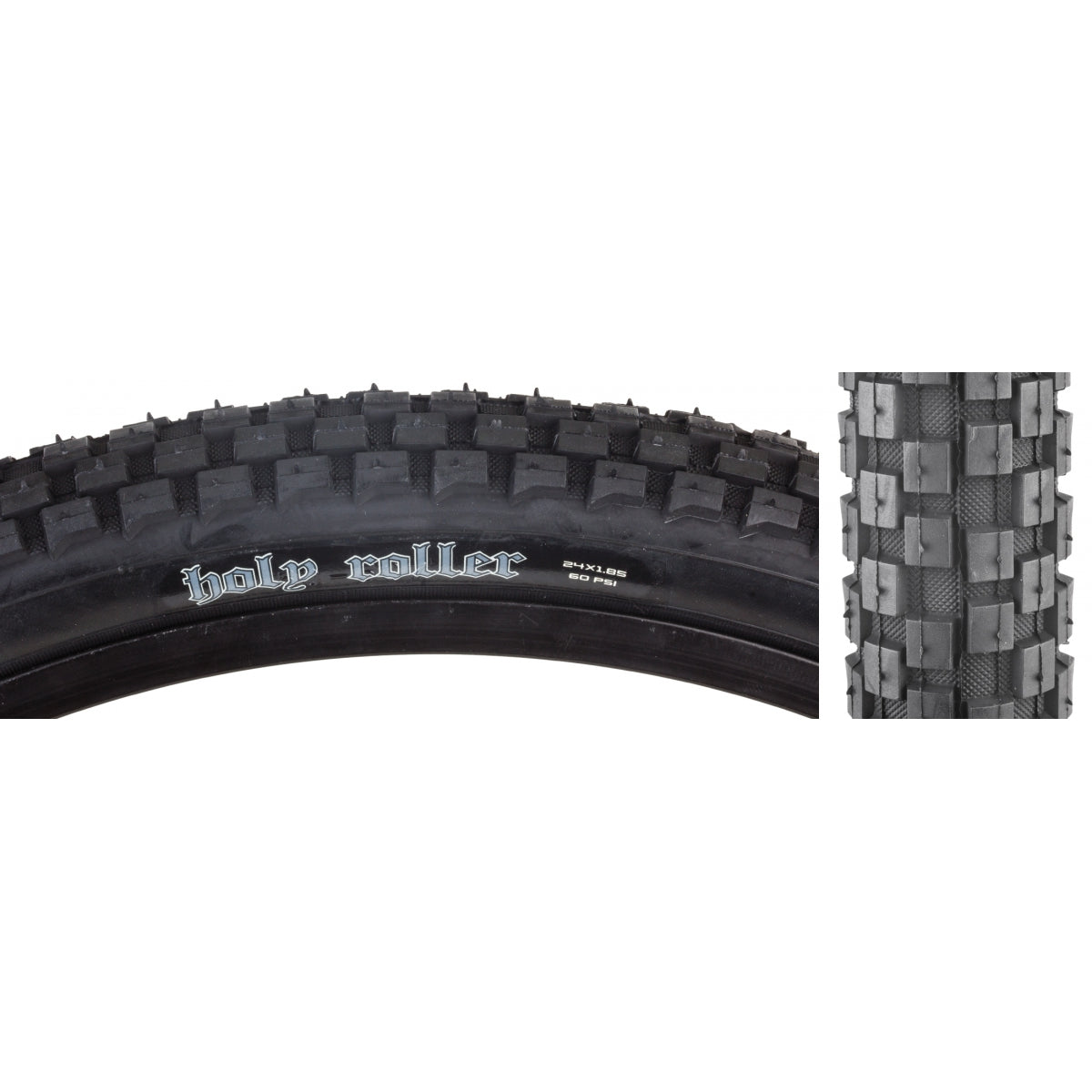 Tire Max Holyroller 24X1.85 Black Wire/60 Sc