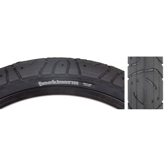 Tire Max Hookworm 20X1.95 Black Wire/60 Sc