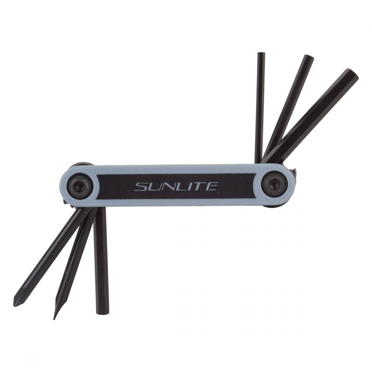 Sunlite OMT-6 Multi Tool with HexÂ Keys and Screwdrivers, Grey