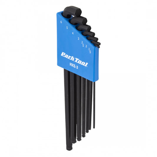 Park Tool #HX-Small-3 Stubby Hex Wrench Set, 1.5-6mm