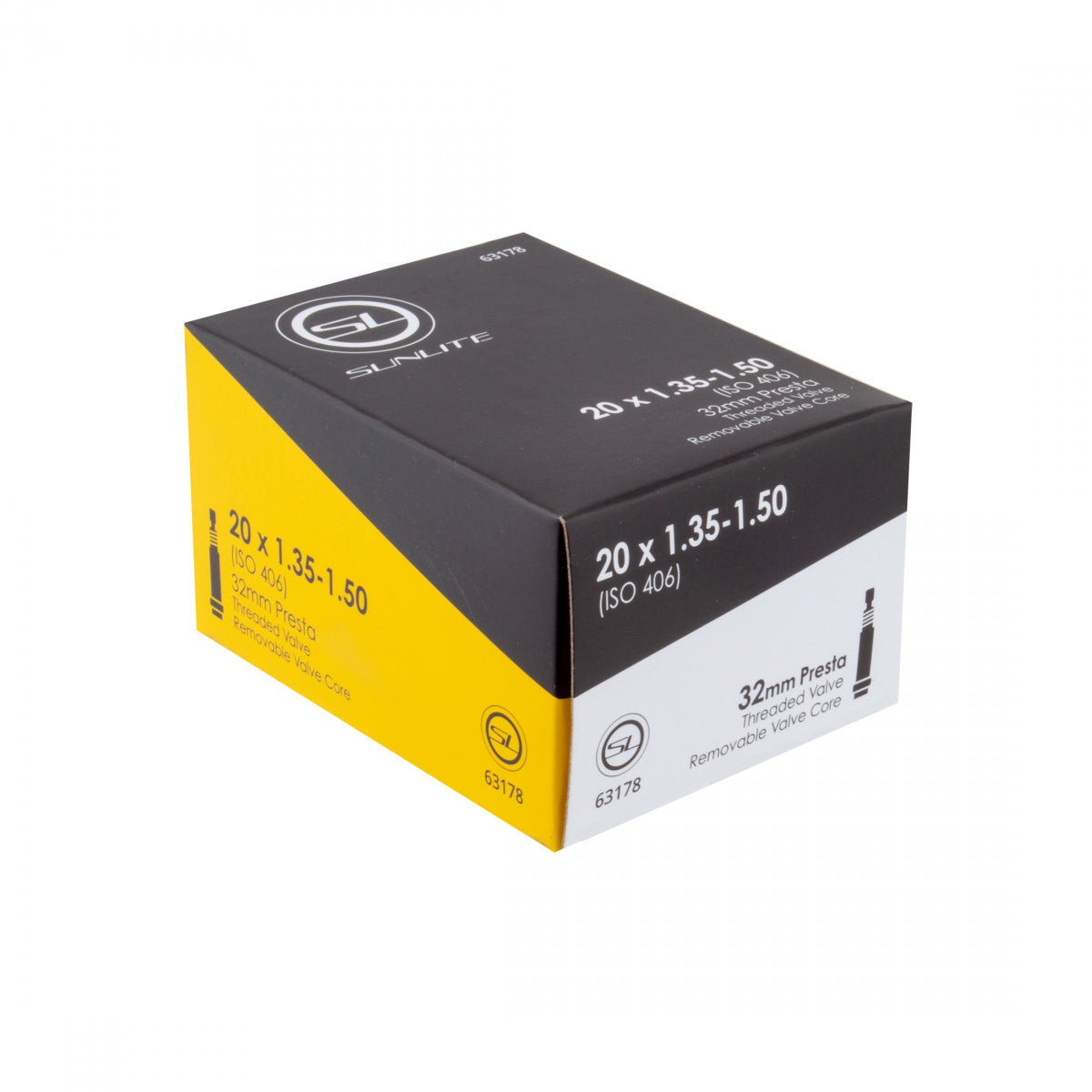 Tube Sunlite 20X1.35-1.50 Pv32/Thrd/Rc (406X37-45 Ffw38Mm