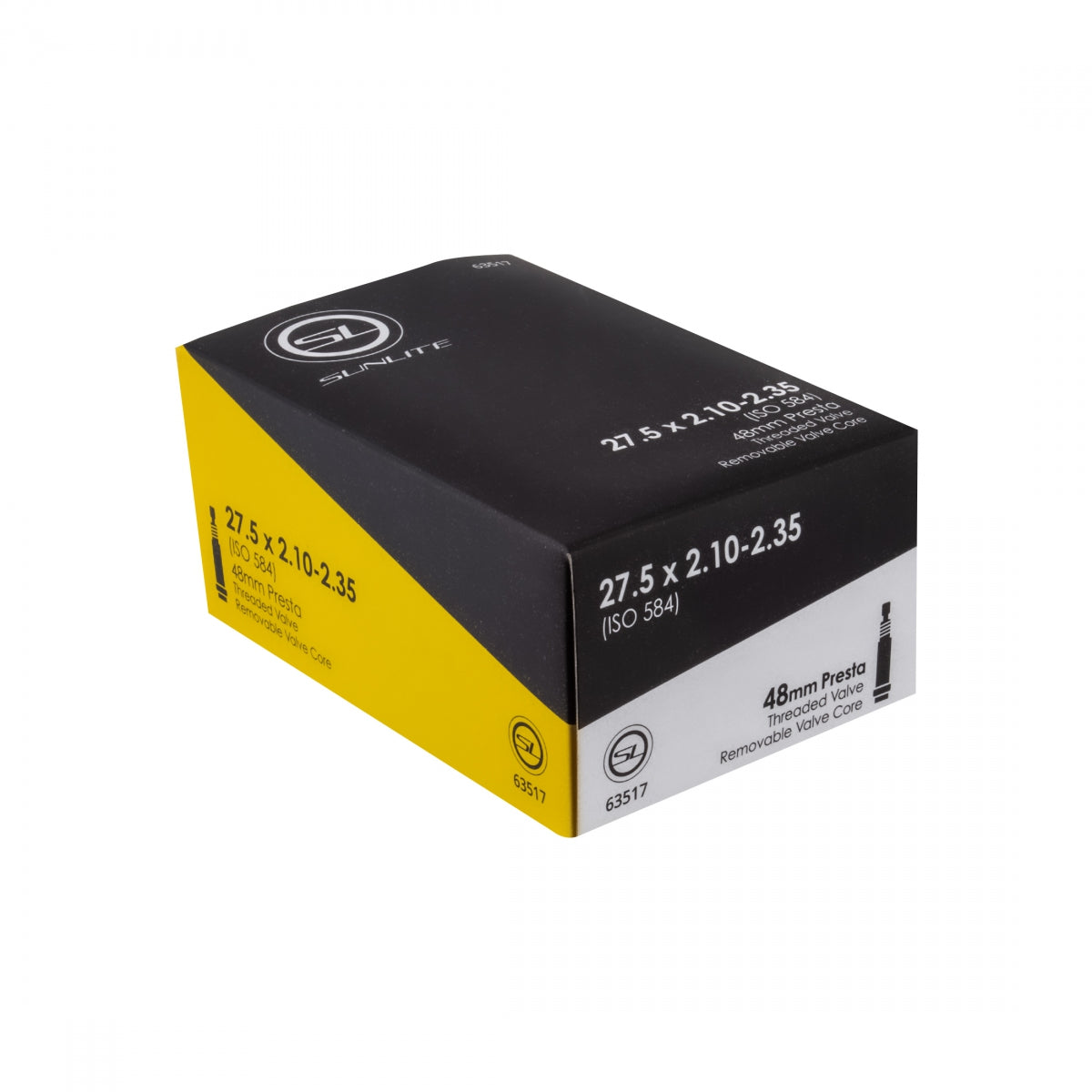 Tube Sunlite 27.5X2.10-2.35 Pv48/Thrd/Rc Ffw56Mm