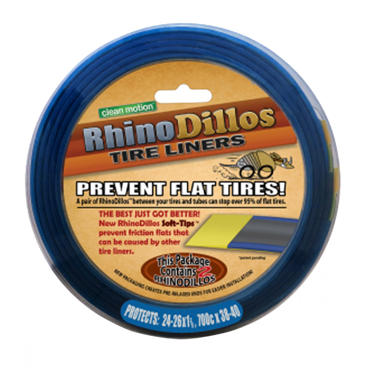 Tire Liner Ridlo Bulk Blu 26/24X1-3/8 700X38-40 Bxof10