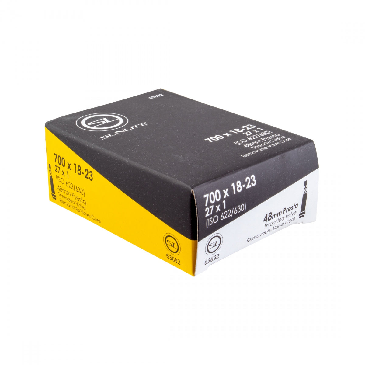 Tube Sunlite 700X18-23 Pv48/Thrd/Rc (27X11) Ffw22Mm