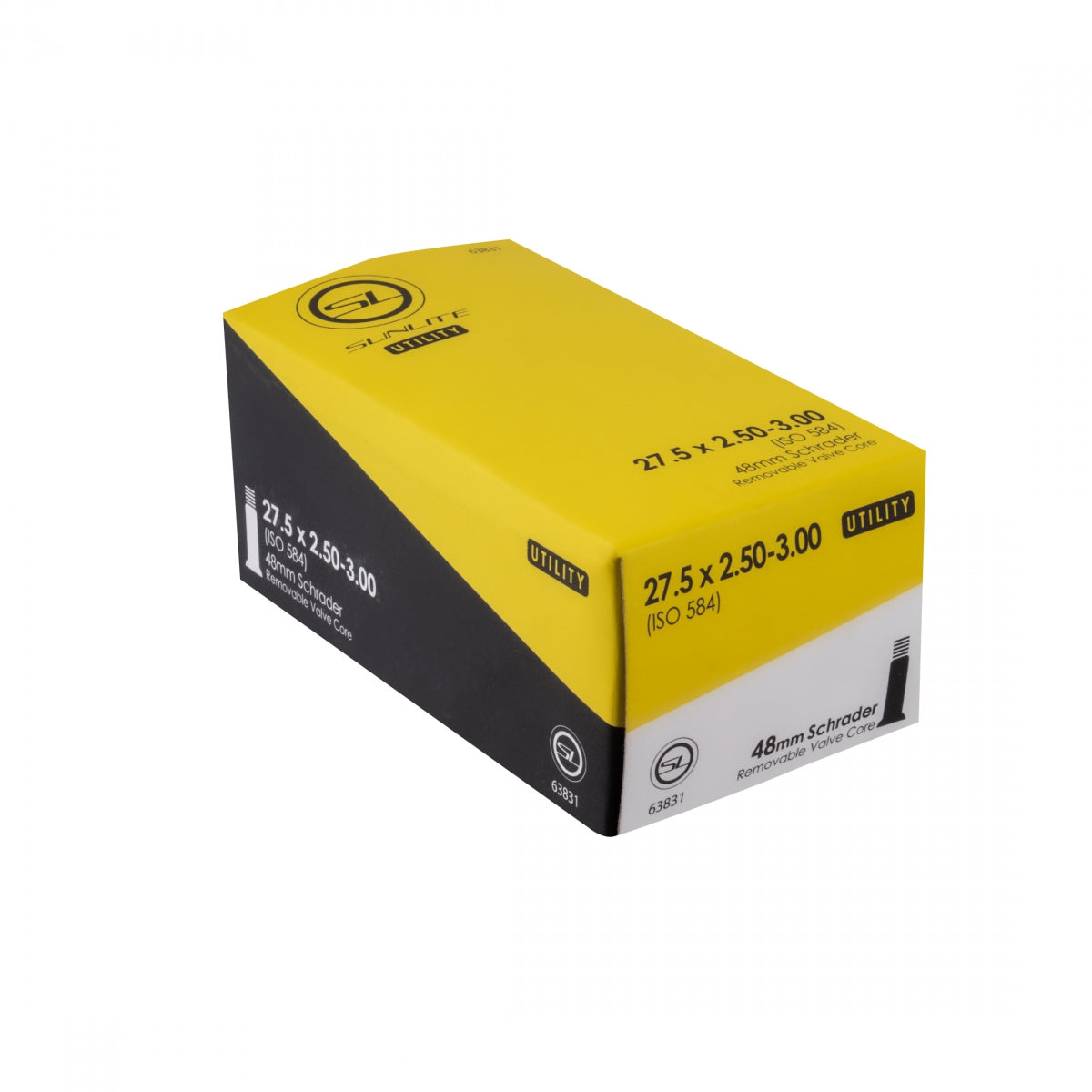 Tube Sunlite Utilit 27.5X2.50-3.00 Sv48/Smth/Rc Ffw65Mm