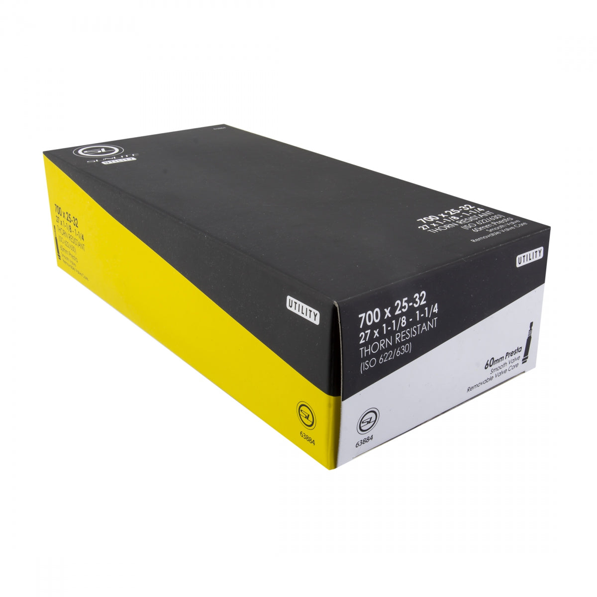 Tube Sunlite Utilit Thorn Res 700X25-32 27X1-1/8-1-1/4 Pv60/Smth/Rc Ffw25Mm