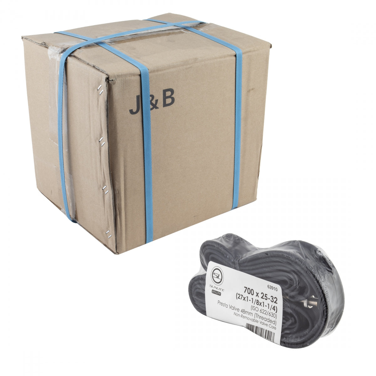 Tube Sunlite Utilit Bulk 700X25-32 27X1-1/8X1-1/4 Pv/48/Thrd/Nrc Bxof50 Ffw 25Mm