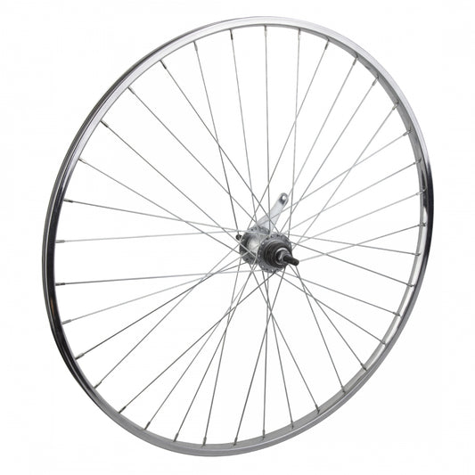 Wheel master Rear Wheel, 27x1-1/4 Cb Steel Chrome Plated Rim W/ Trim Kit