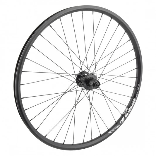 Weinmann XM280 26" Mountain Bike Rear Wheel Shimano HG freehub Quick Release 135mm 6 bolt disc