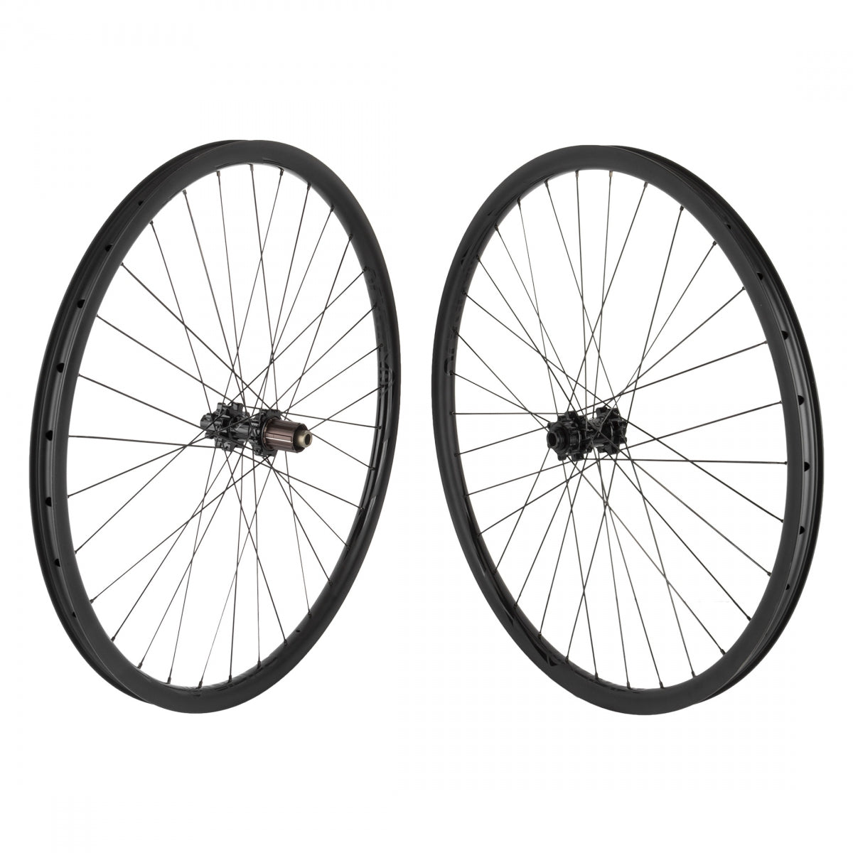 Wheelset 29er 622X24 Or8 Bolt Carbon Mtb Xc 26Mm Tubeless Disc Black 32 Or8 Mt1110 Elite 8-11S 6 Bolt 15Mm 12Mm Sp Seal Bk 142Mm Sapim Cxray Polyax Bk
