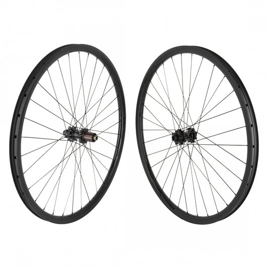 Wheelset 29er 622X24 Or8 Bolt Carbon Mtb Xc 26Mm Tubeless Disc Black 32 Or8 Mt1110 Elite 8-11S 6 Bolt 15Mm 12Mm Sp Seal Bk 142Mm Sapim Cxray Polyax Bk
