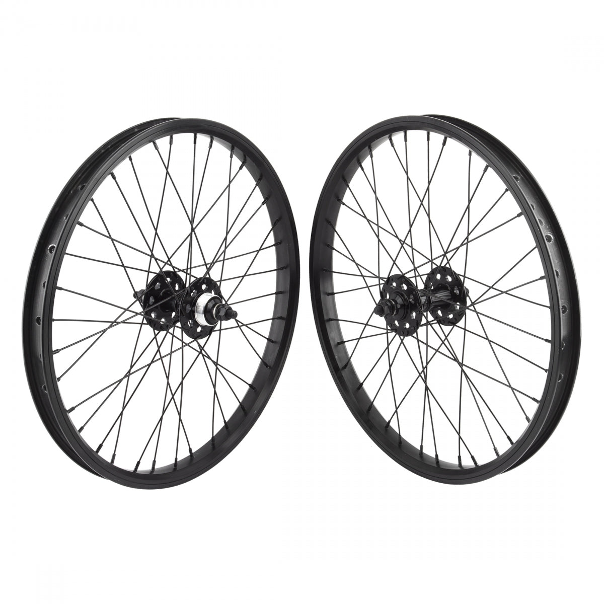 Wheelset  20X1.75 406X24 Se Bikes Black 36 Se Bikes Single Speed Freewheel Seal 3/8 110Mm Dti2.0Bk