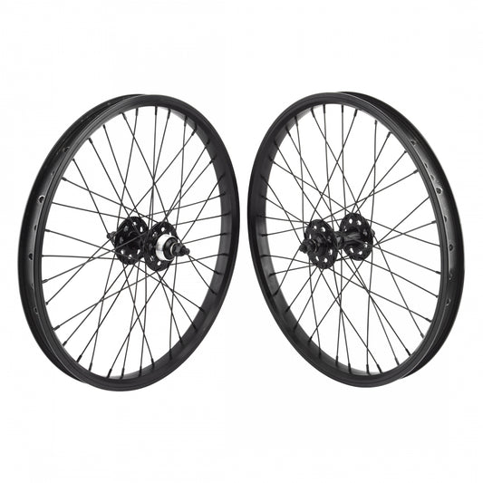 Wheelset  20X1.75 406X24 Se Bikes Black 36 Se Bikes Single Speed Freewheel Seal 3/8 110Mm Dti2.0Bk