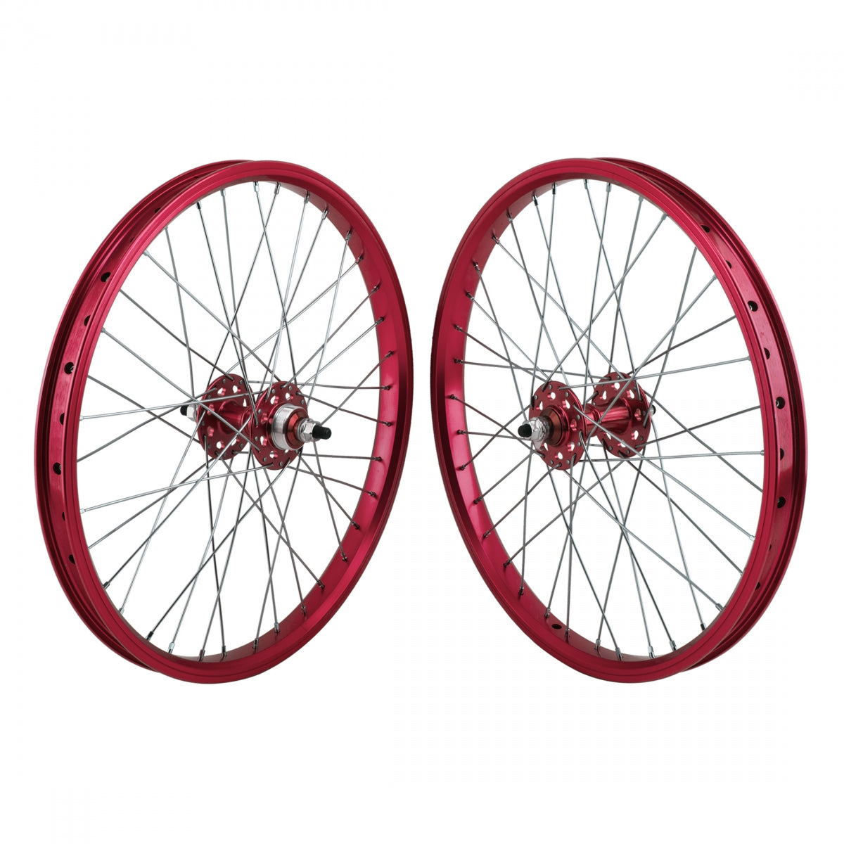 Wheelset  20X1.75 406X24 Se Bikes Red 36 Se Bikes Single Speed Freewheel Seal 3/8 110Mm Dti2.0Sl