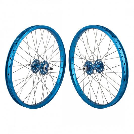 Wheelset  20X1.75 406X24 Se Bikes Blue 36 Se Bikes Single Speed Freewheel Seal 3/8 Blue 110Mm Dti2.0Sl