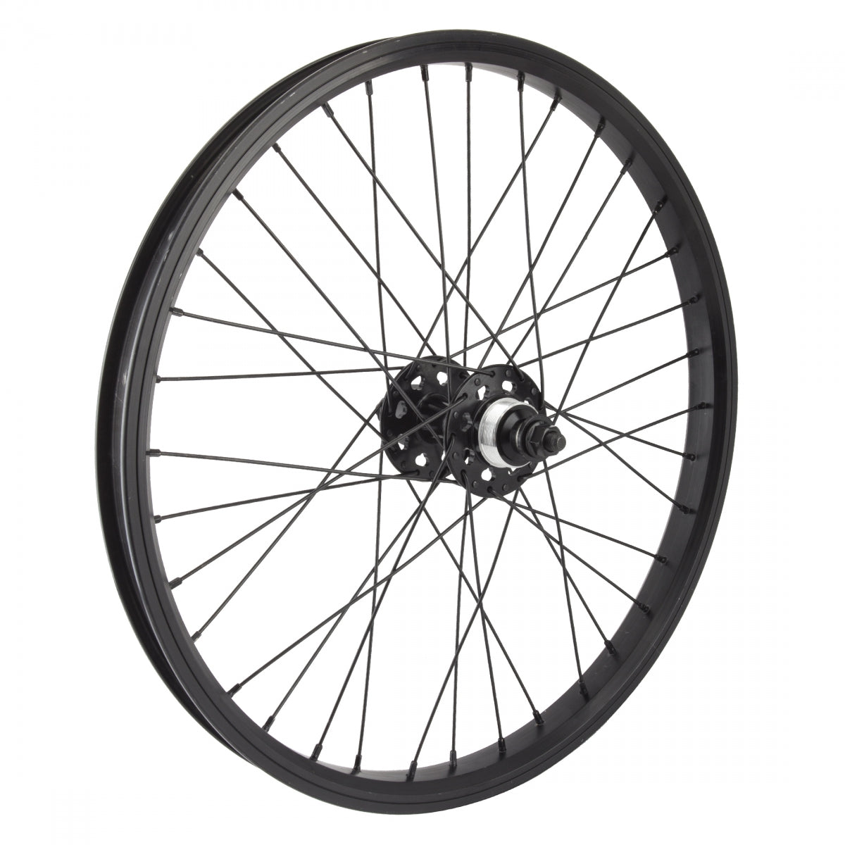 Wheel Rear 20X1.75 406X24 Se Bikes Black 36 Single Speed Freewheel Sealed 3/8 Black 110Mm Dti2.0Bk