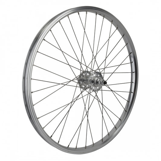 Wheel Rear 24X1.75 507X24 Se Bikes Silver 36 Single Speed Freewheel Seal 3/8 110Mm Dti2.0Sl