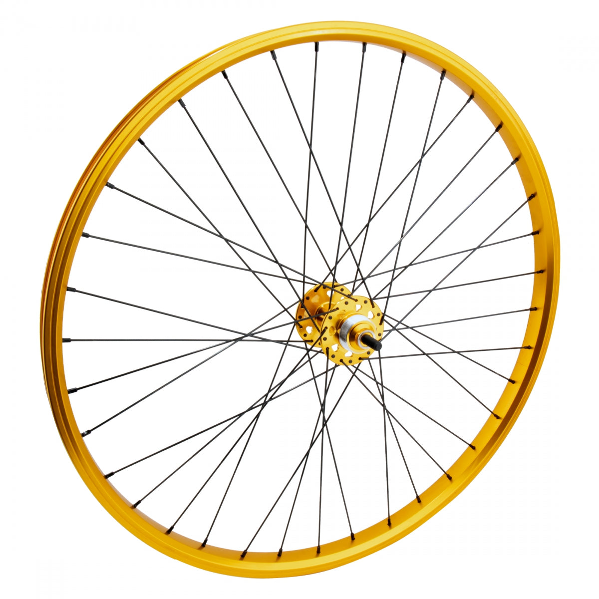 Wheel Rear 26X1.75 559X24 Se Bikes Gold 36 Single Speed Freewheel  Seal 3/8 110Mm Dti2.0Bk