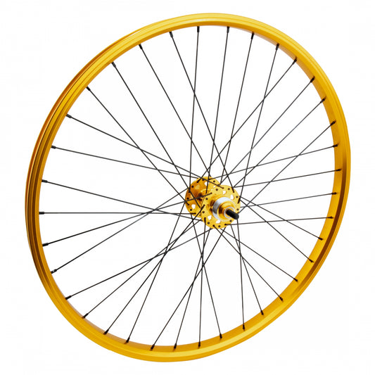 Wheel Rear 26X1.75 559X24 Se Bikes Gold 36 Single Speed Freewheel  Seal 3/8 110Mm Dti2.0Bk