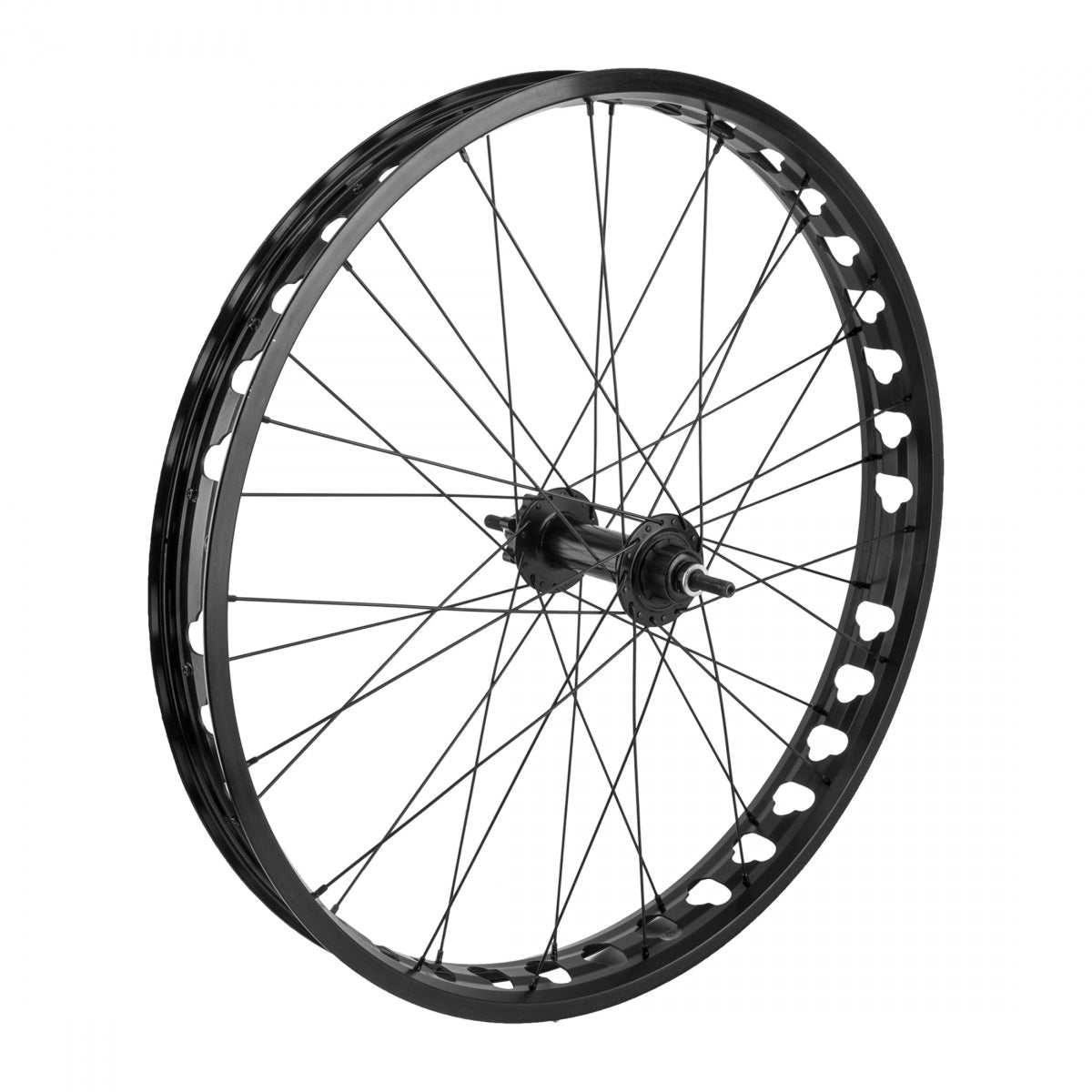 Wheel Rear 26X4 559X60 Se Bikes Black 36 Se Bikes 6 Bolt Single Speed 3/8 Seal 170Mm Dti2.0Bk
