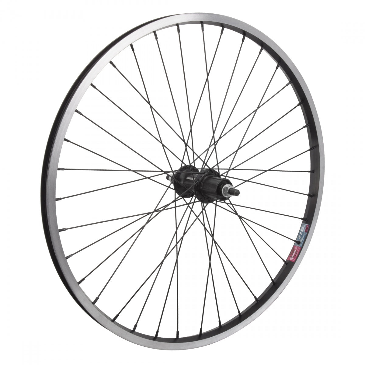 Weinmann 519 Mountain MTB Rear Bicycle Wheel 24" x 1.5" 36 Spoke Bolt On Axle Shimano HG Freehub