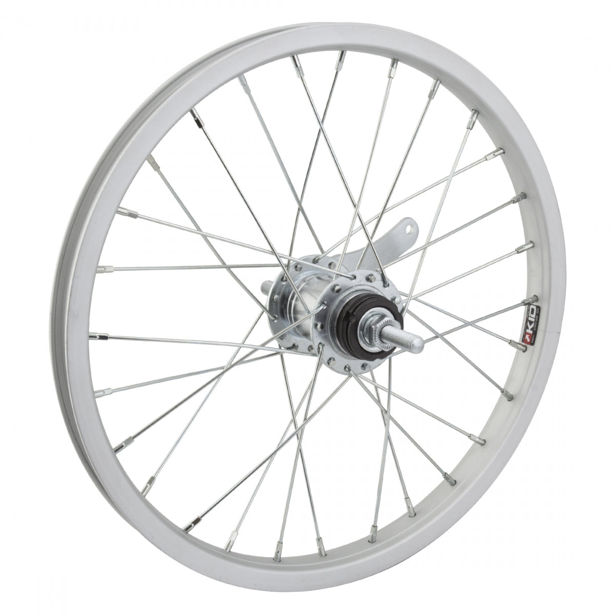 Wheel Rear 16X1.75 305X19 Alloy Silver 28 Kt Coaster Brake 110Mm 14Gucp W/Trim Kit