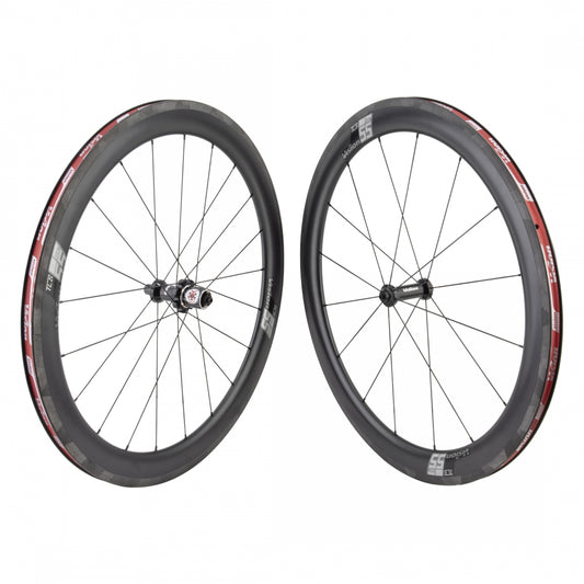 Wheelset Fsa 700c 622X19 Vision Sc55 Tl Tubeless 16/21 9-11S Quick Release Black