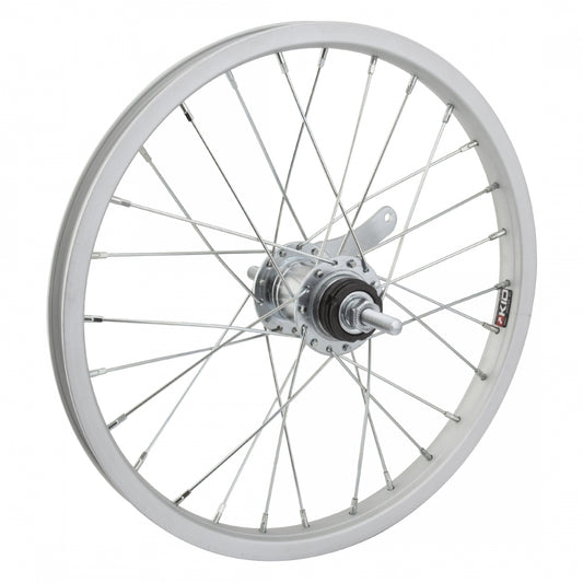 Wheel Rear 16X1.75 305X19 Alloy Silver 28 Coaster Brake 110Mm14Gucp W/Trim Kit