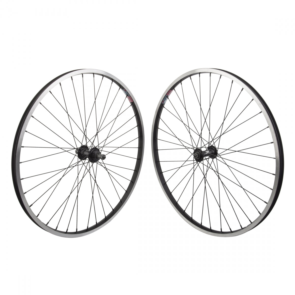 Wheelset 26X1.5 559X19 Alloy Black Msw 36 Aly Fw 5/6/7Sp Quick Release 135Mm 14Gbk