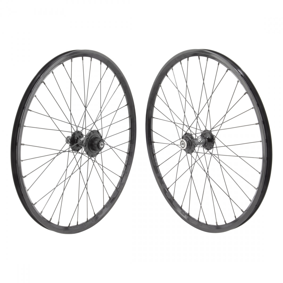 Wheelset 20X1-1/8 451X17 An Mite G69 Tcs Black 36 Black -Ops Mx3200 Single Speed Cassette 16T Bolt Type Seal 110Mm Ss2.0Bk