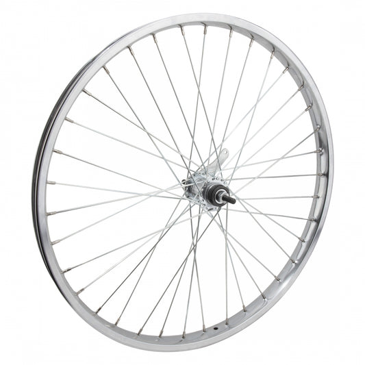 Wheel Rear 26X2.125 559X28 Steel Chrome Plated 36h Kt Coaster Brake 110Mm 12G UCP spokes W/ Trim Kit