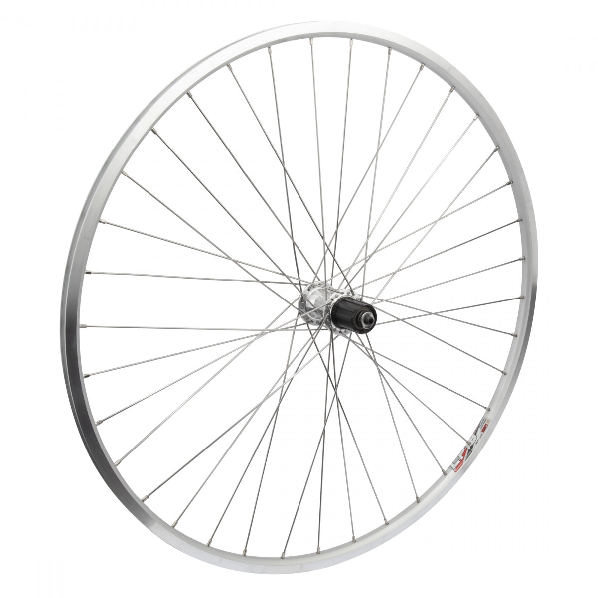 Wm Weinmann 700c Road Rear Wheel, Silver, 36H, 8/9Sp Cassette, Quick Release