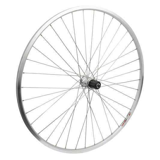 Wm Weinmann 700c Road Rear Wheel, Silver, 36H, 8/9Sp Cassette, Quick Release