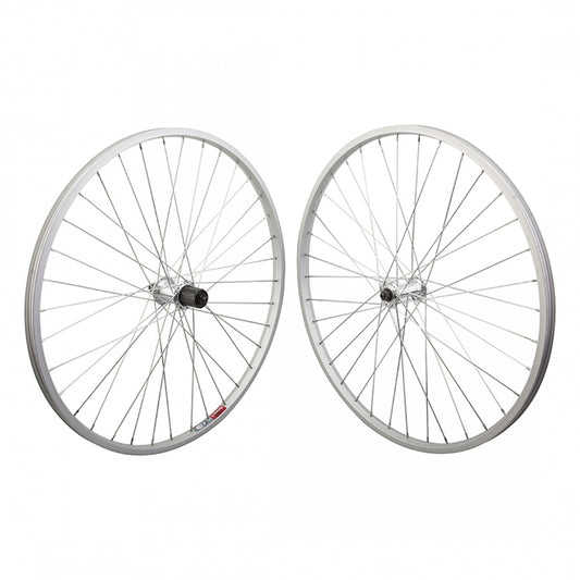 Weinmann 519 26" MTB Mountain Bike Wheelset Silver 36 Spoke Shimano HG Freehub 8 9 10 11 Speed