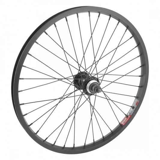 Wheel Master Rear Bicycle Wheel 20 x 1.75 36H, Alloy, Bolt On, Black