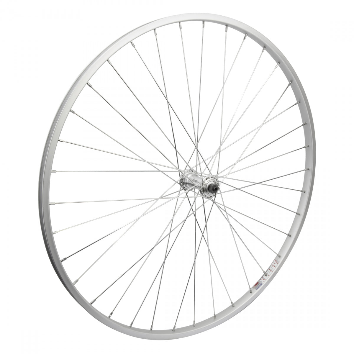 Wm Weinmann 700x25 Road Front Wheel, As23x, Silver, Quick Release, 36H