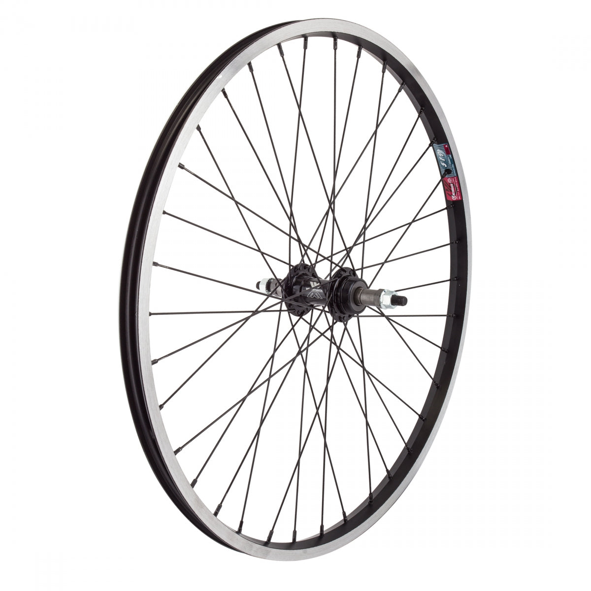 Weinmann Rear Mountain MTB Bike Wheel 24" x 1.75" 36 Spoke Bolt On Black 5/6/7 Speed Freewheel