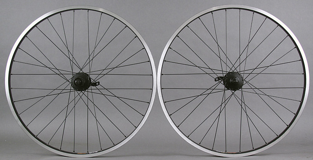 Sun Rhyno Lite 26" Wheelset Shimano 32h Deore Hubs 6 bolt Disc