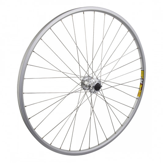 WheelMaster 700c Front Wheel, Quick-Release, 36H, Silver/Silver/Steel