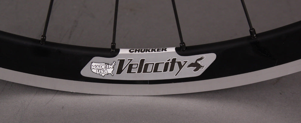 Velocity Chukker 700c 29er Road Touring Bike Wheelset Shimano Deore 36h M590 Hubs Rim Brake - non-disc